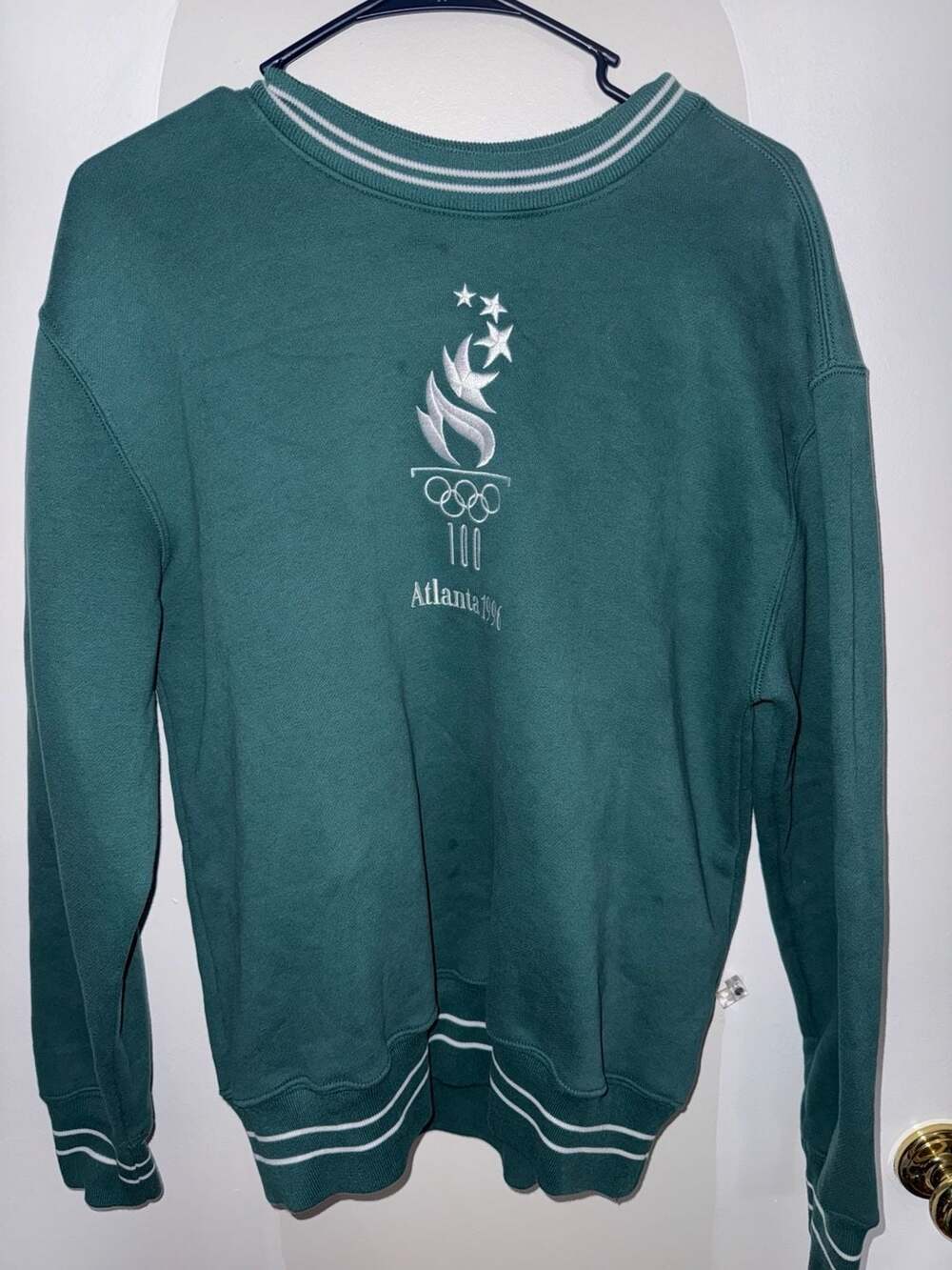 Vintage Olympic Games Atlanta 1996 Embroidered Sweatshirt
